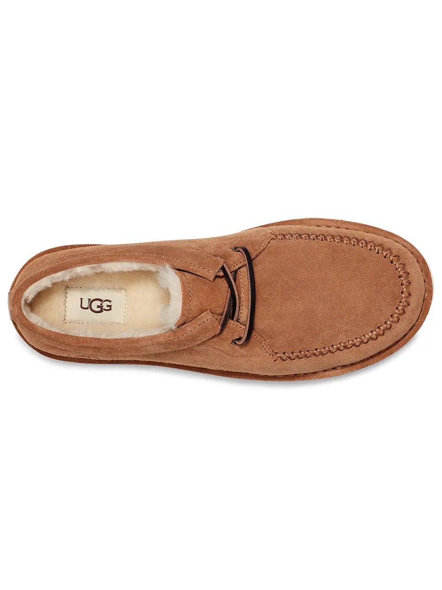 Мужские зимние ботинки UGG Campout короткие с овчиной — изображение 6 из 7, коричневый
