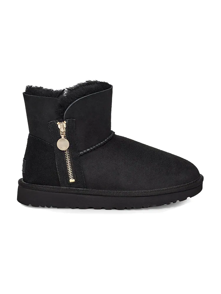 Ботинки зимние UGG WMNS Bailey на молнии — изображение 3 из 7, черный