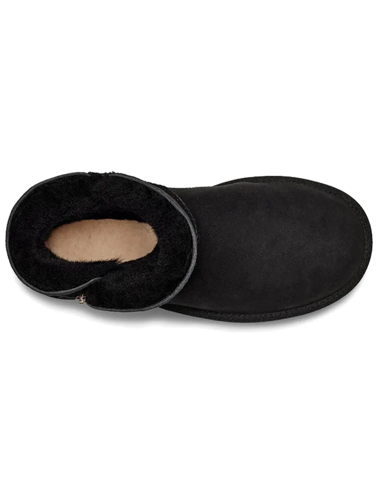 Ботинки зимние UGG WMNS Bailey на молнии — изображение 6 из 7, черный
