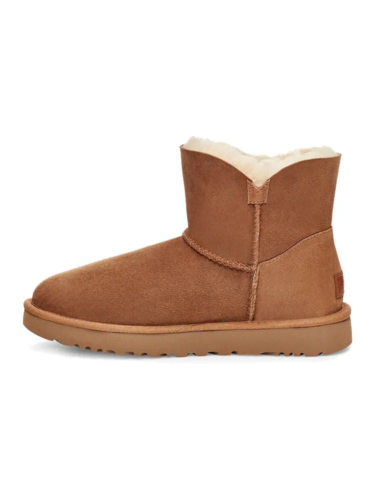 Ботинки зимние UGG WMNS Bailey на молнии — изображение 2 из 7, коричневый