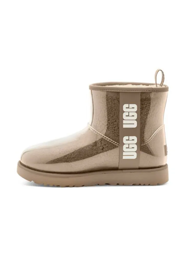 Ботинки UGG Classic Clear Mini — изображение 1 из 1, бежевый