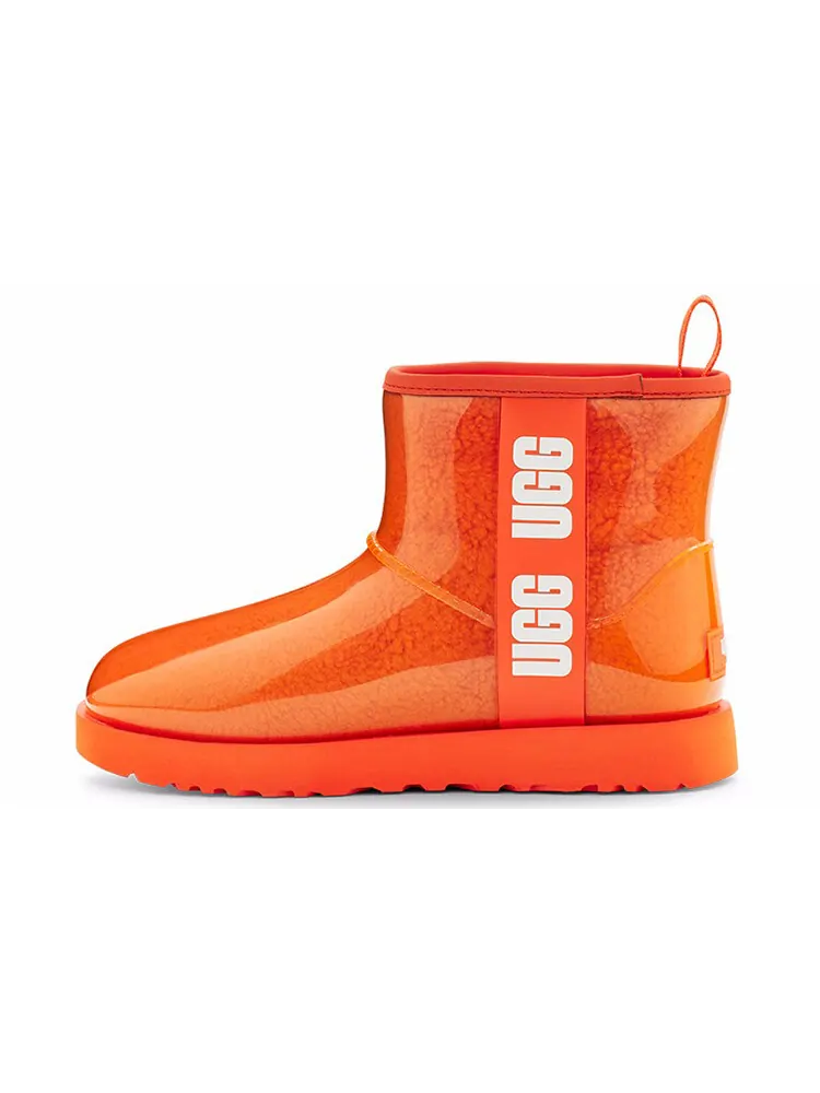 Ботинки UGG Classic Clear Mini — изображение 1 из 1, оранжевый