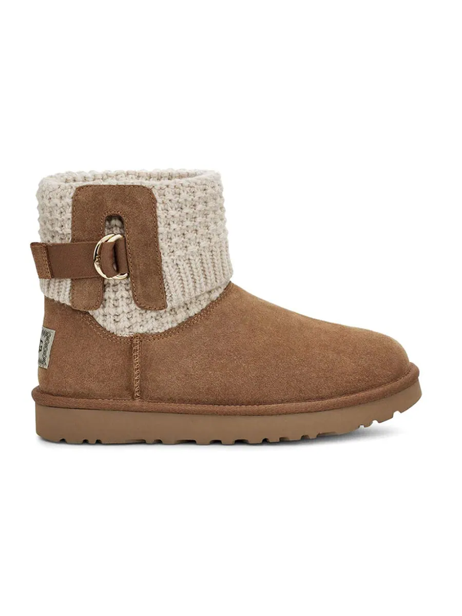 Ботинки зимние UGG WMNS Classic Solene Mini — изображение 2 из 6, коричневый