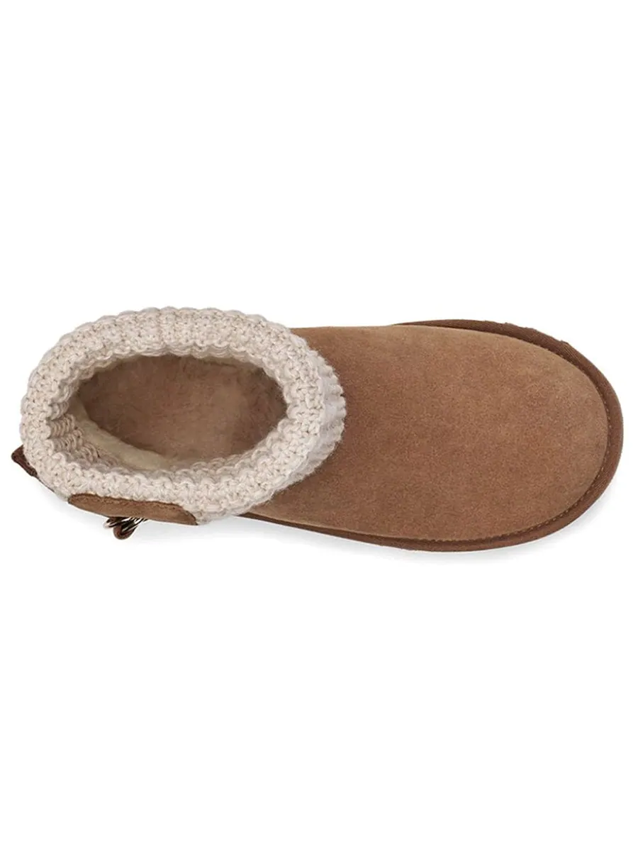 Ботинки зимние UGG WMNS Classic Solene Mini — изображение 5 из 6, коричневый