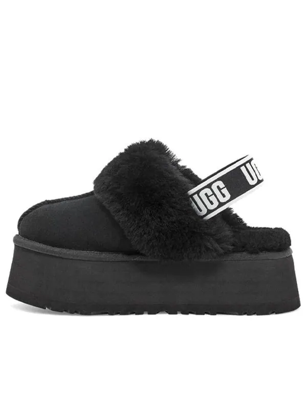 Тапочки funkette slipper 'black' Ugg — изображение 1 из 4, черный