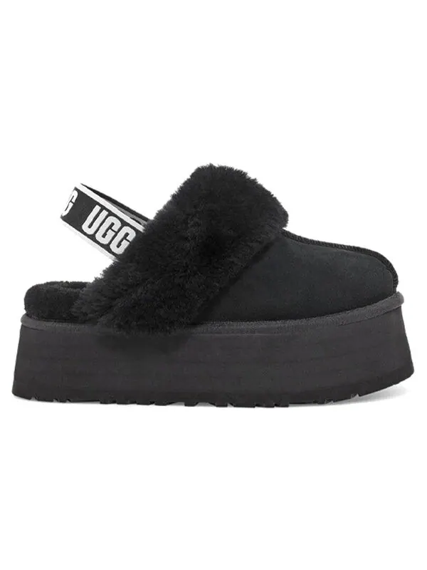Тапочки funkette slipper 'black' Ugg — изображение 3 из 4, черный