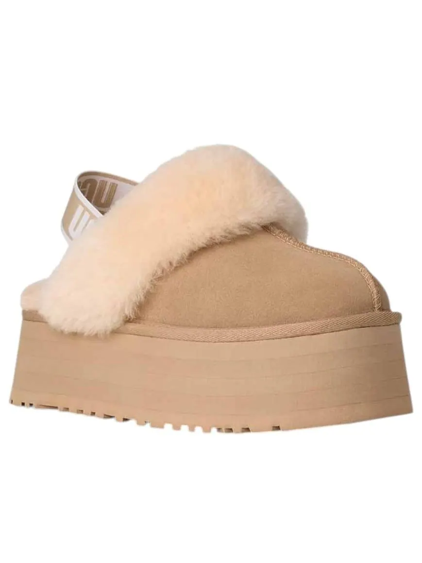 (WMNS) Тапочки UGG Funkette «Горчичное зерно» — изображение 2 из 5, горчичный