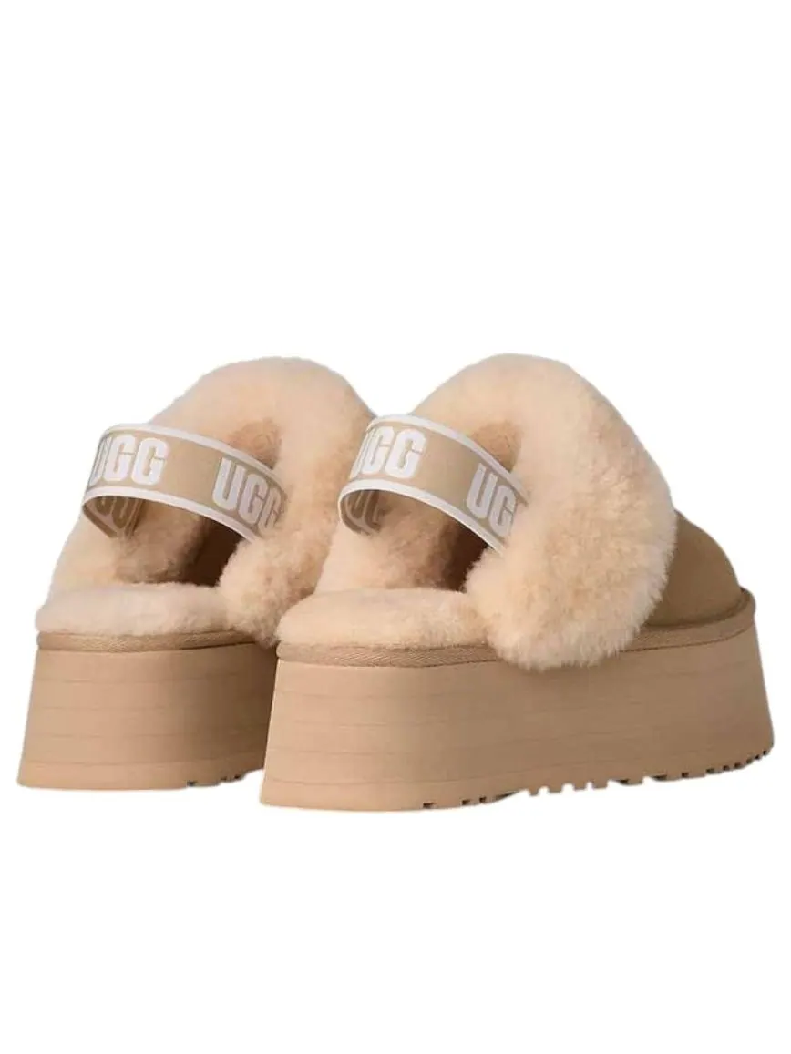 (WMNS) Тапочки UGG Funkette «Горчичное зерно» — изображение 3 из 5, горчичный