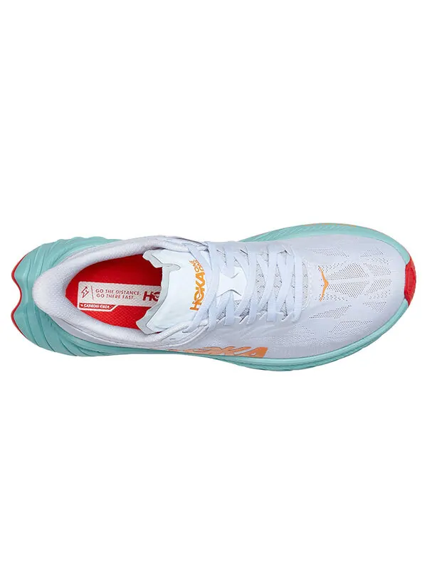 Кроссовки carbon x 2 'white blue' Hoka One One — изображение 3 из 4, белый/синий