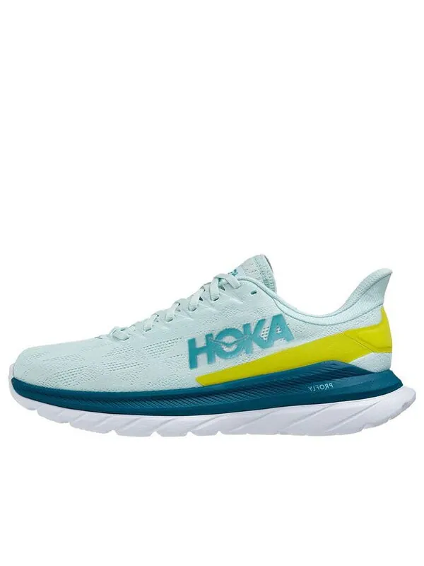Кроссовки mach 4 'blue glass evening primrose' Hoka One One — изображение 1 из 4, синий