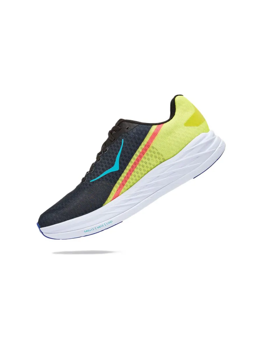 Беговые кроссовки HOKA ONE ONE Rocket X 'Black Evening Primrose' — изображение 4 из 6, черный