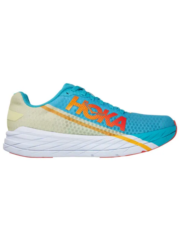 Кроссовки rocket x 'blue yellow orange' Hoka One One — изображение 2 из 4, синий/желтый/оранжевый