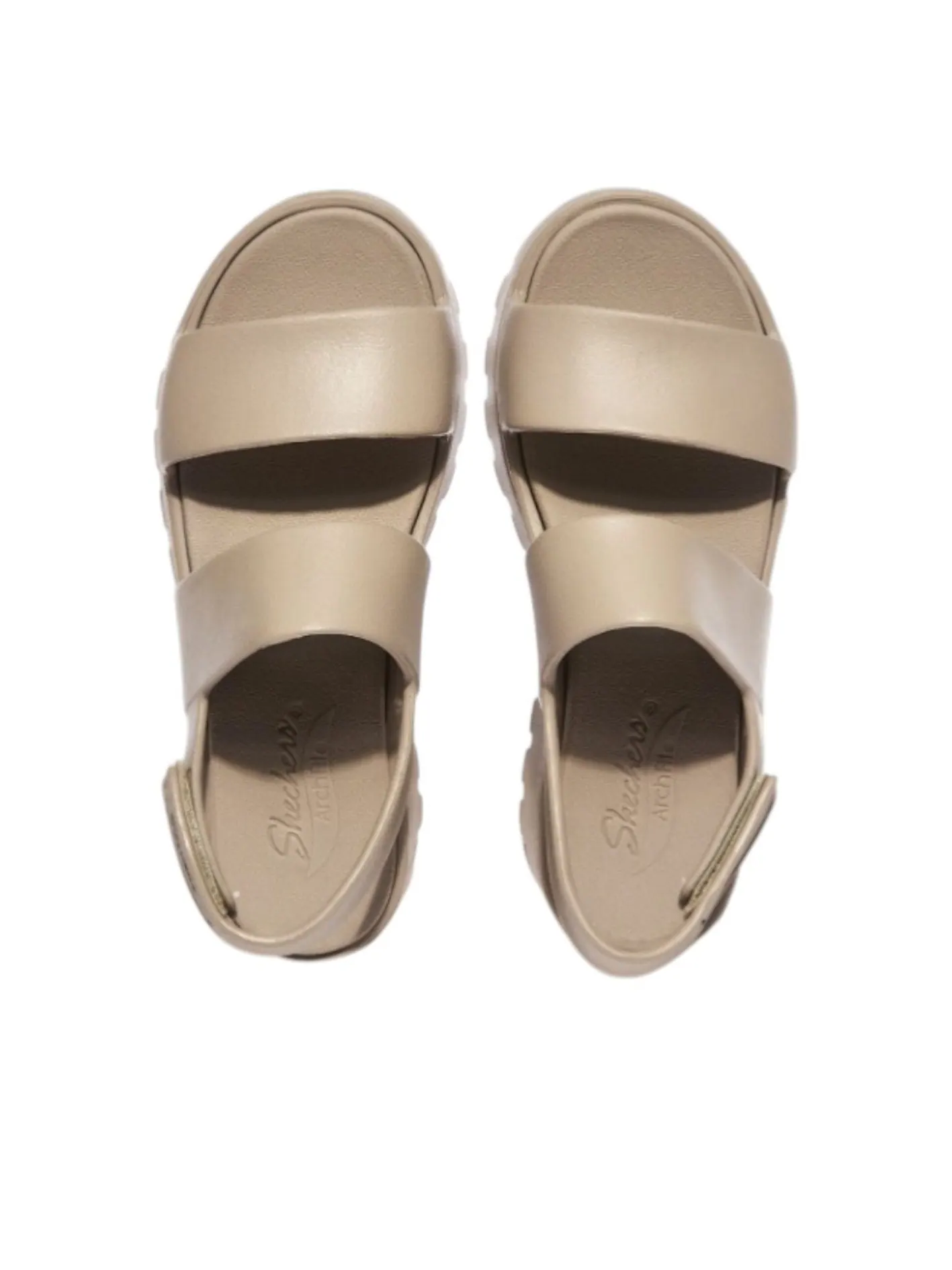 Кроссовки Skechers Arch Fit Footsteps 'Dark Taupe' — изображение 2 из 3, тауп