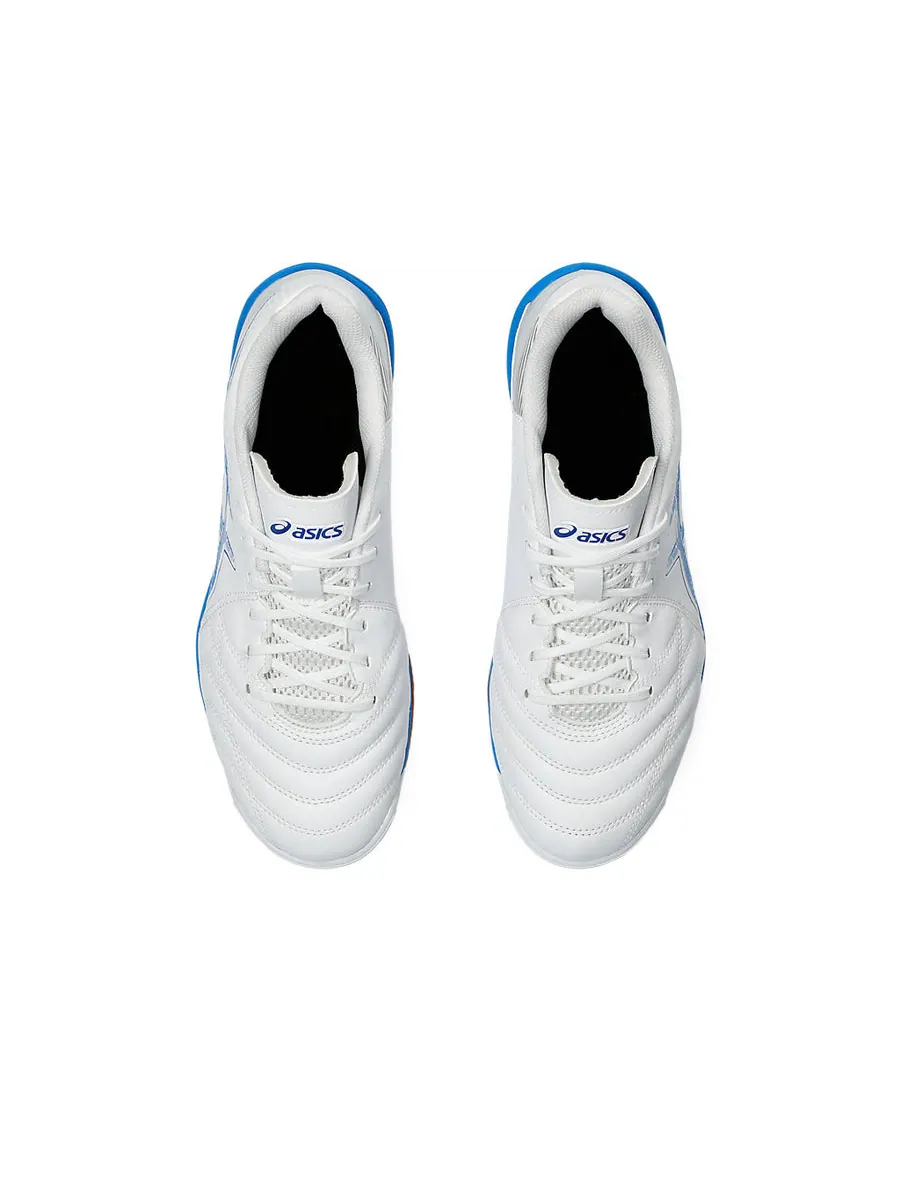 Кроссовки ASICS Calcetto Wd 9 Wide 'White Electric Blue' — изображение 5 из 6, белый