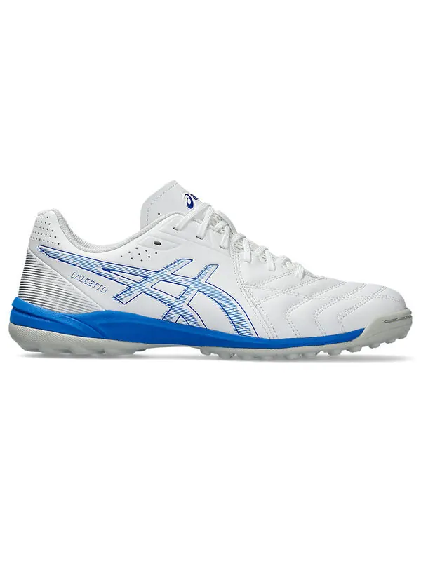 Кроссовки calcetto wd 9 tf Asics — изображение 2 из 4, белый/синий