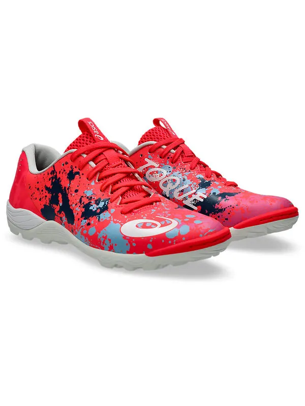 Кроссовки toque 8 tf Asics — изображение 3 из 4, розовый/белый