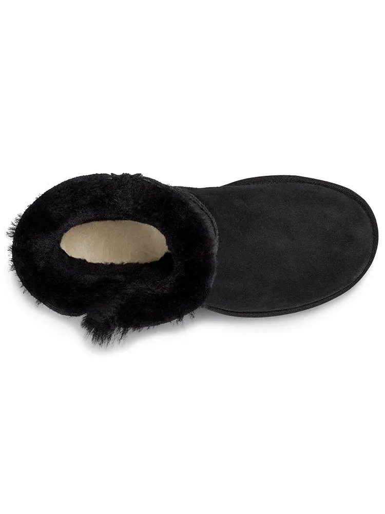 Ботинки зимние UGG WMNS Bailey Button — изображение 5 из 6, черный