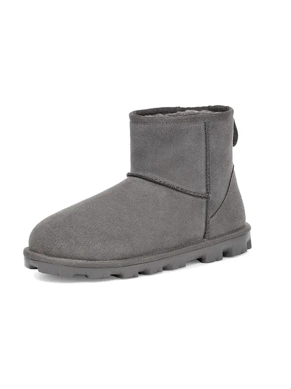 Ботинки зимние UGG Essential Classic с флисовой подкладкой — изображение 4 из 4, серый