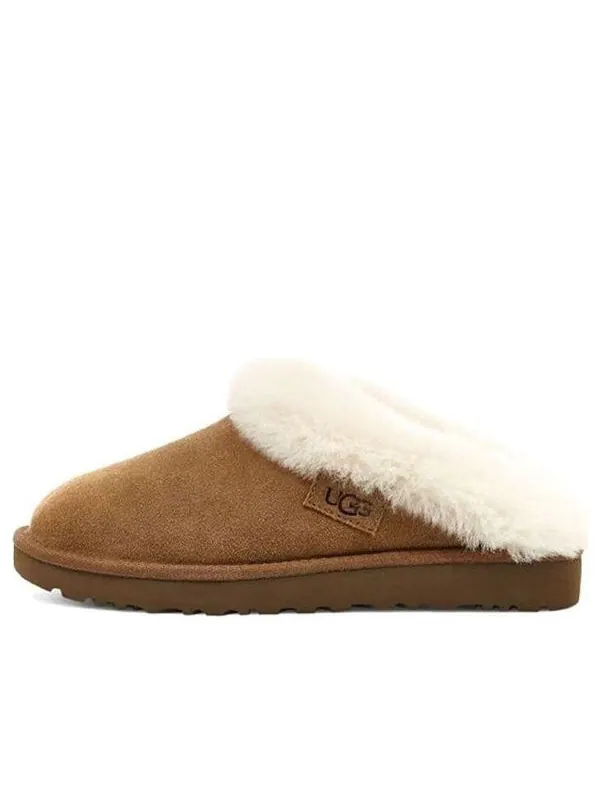 Тапочки clette slipper 'chestnut' Ugg — изображение 1 из 4, бежевый