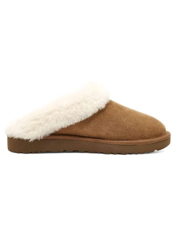Тапочки clette slipper 'chestnut' Ugg — изображение 2 из 4, бежевый