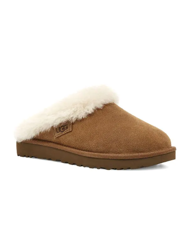 Тапочки clette slipper 'chestnut' Ugg — изображение 3 из 4, бежевый