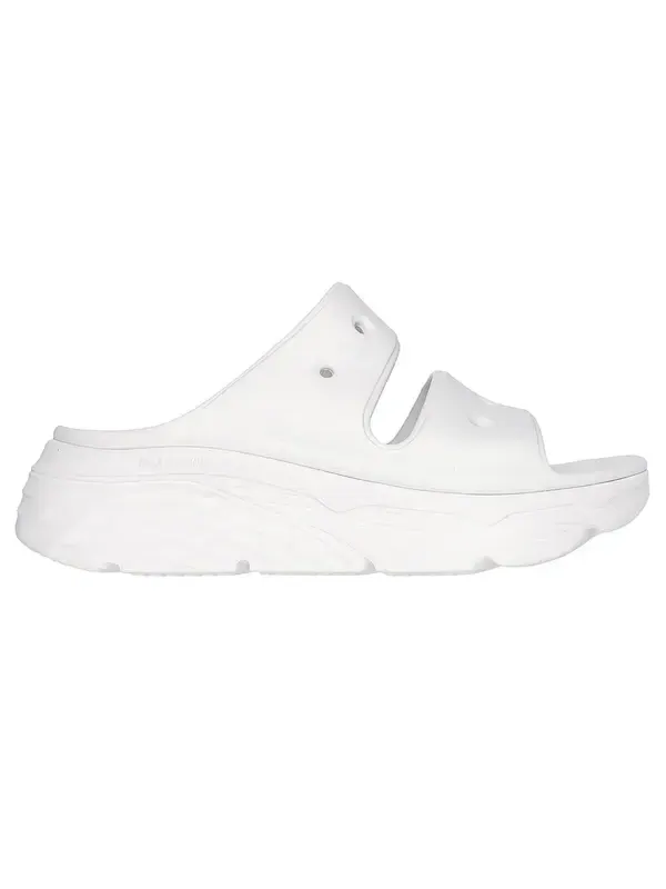 Тапочки foamies max cushioning 'white' Skechers — изображение 4 из 4, белый