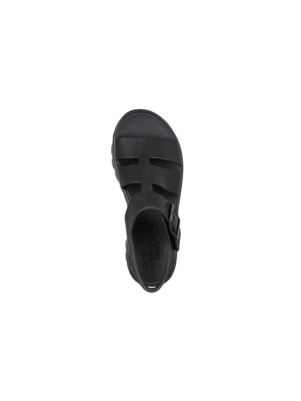 Сандалии footsteps back to basics 'black' Skechers — изображение 4 из 4, черный
