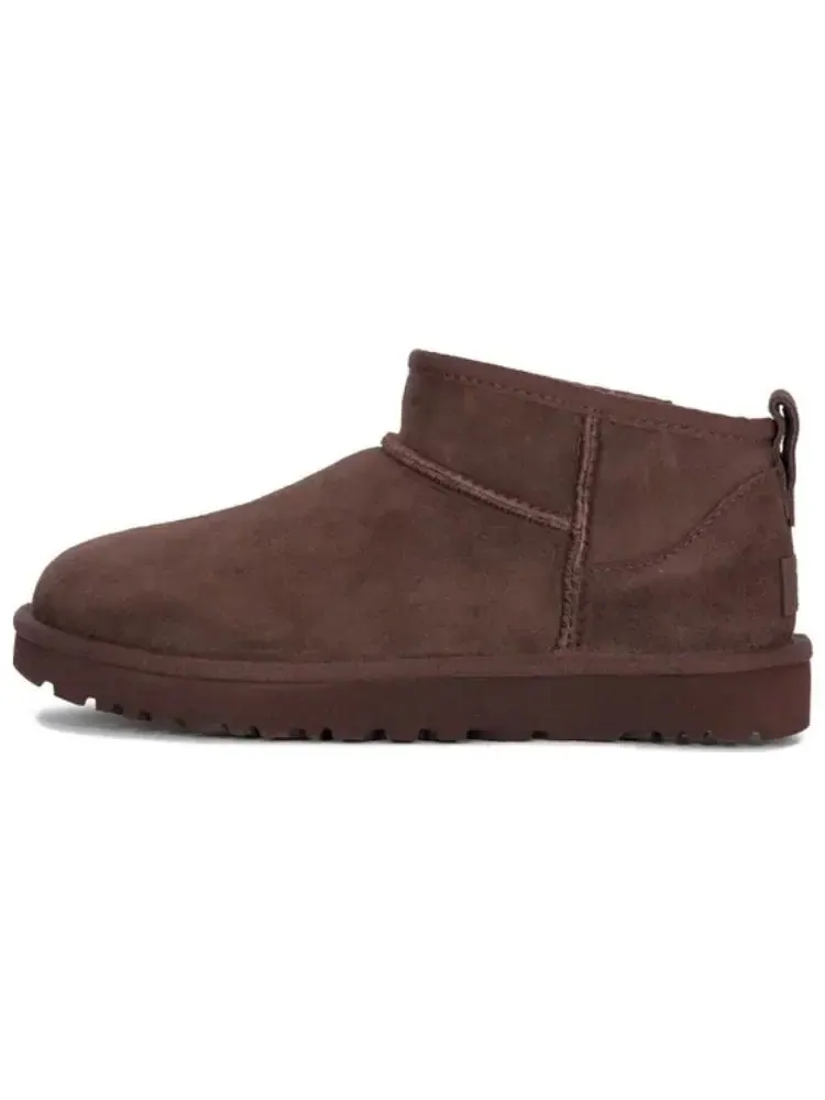 Сапоги короткие UGG Classic Ultra — изображение 1 из 4, коричневый