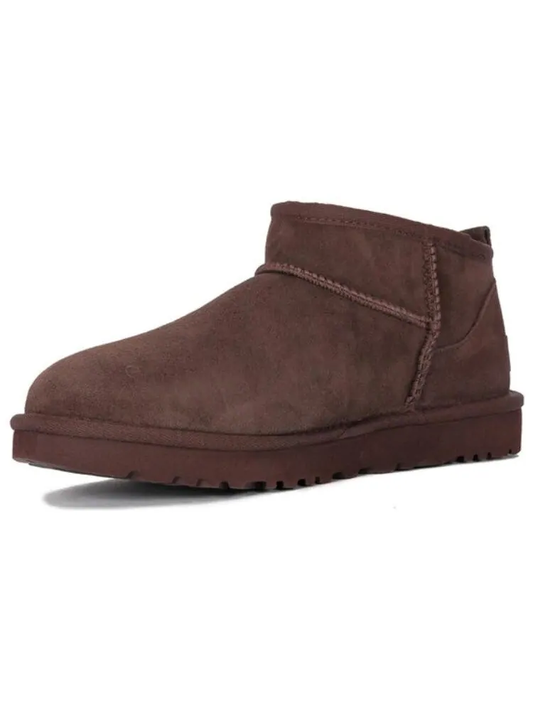 Сапоги короткие UGG Classic Ultra — изображение 2 из 4, коричневый