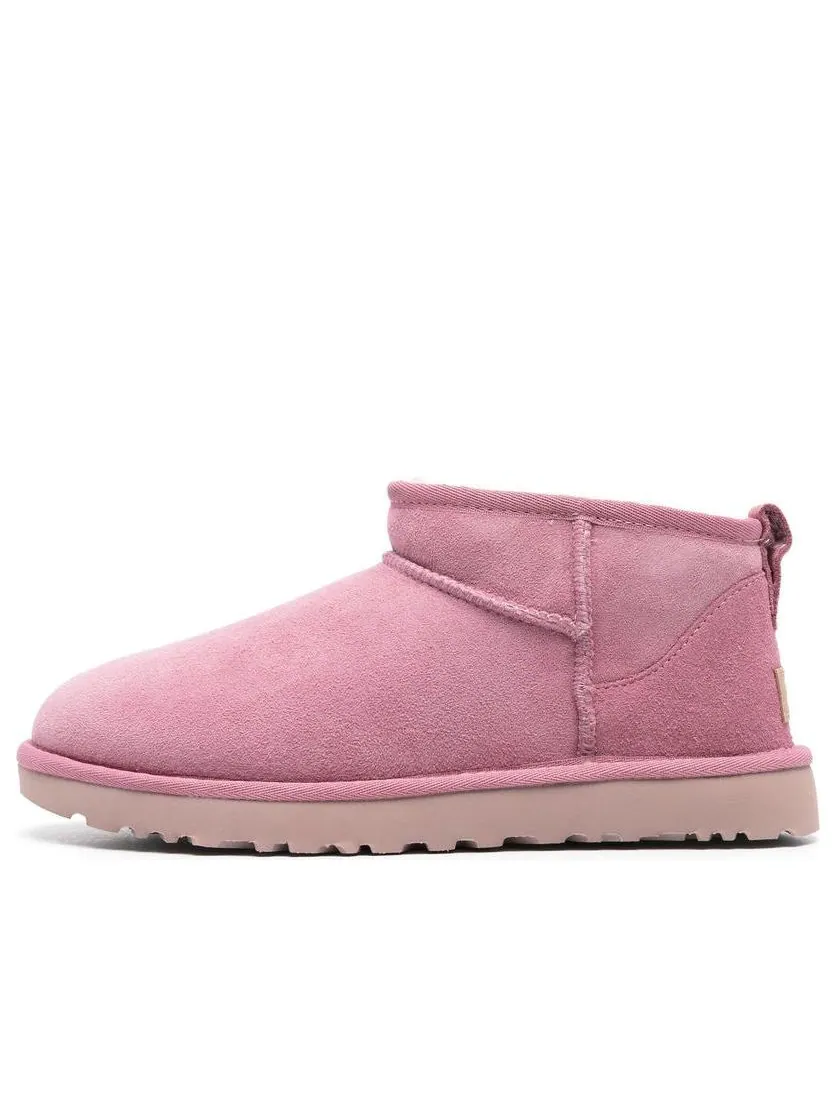 Угги (WMNS) UGG Classic Ultra Mini 'Dusty Orchid' — изображение 1 из 4, розовый