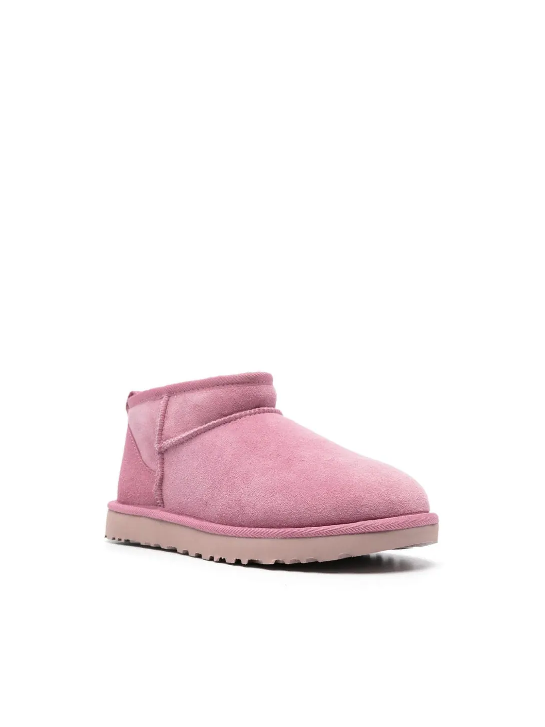 Угги (WMNS) UGG Classic Ultra Mini 'Dusty Orchid' — изображение 2 из 4, розовый