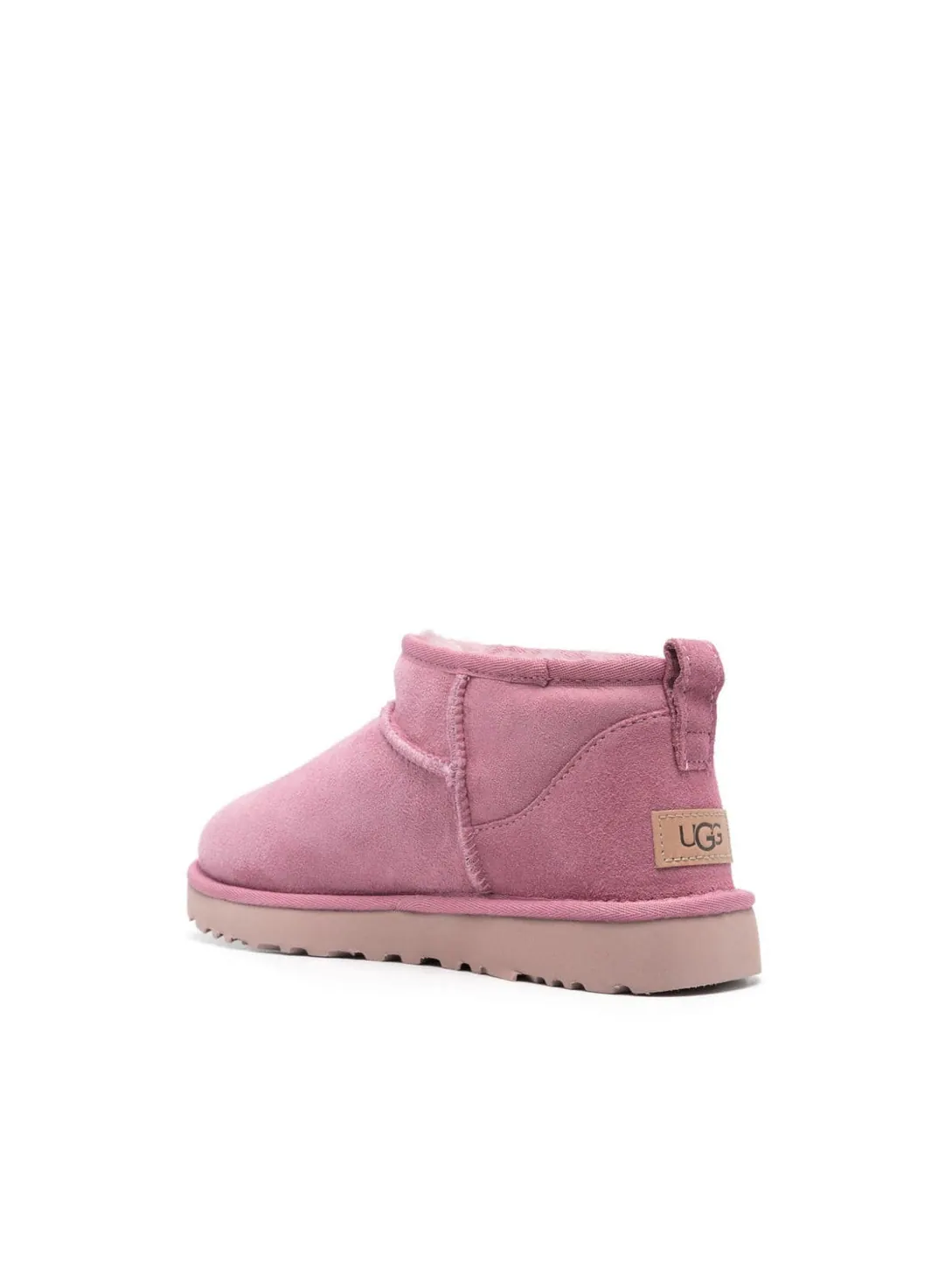 Угги (WMNS) UGG Classic Ultra Mini 'Dusty Orchid' — изображение 3 из 4, розовый