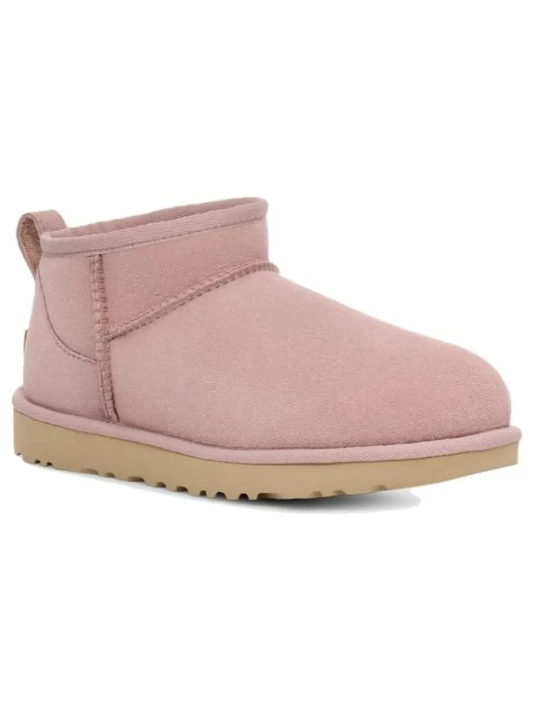 Ботинки Ugg Women's Classic Ultra Mini — изображение 3 из 6, розовый серый