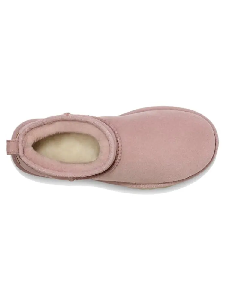 Ботинки Ugg Women's Classic Ultra Mini — изображение 4 из 6, розовый серый