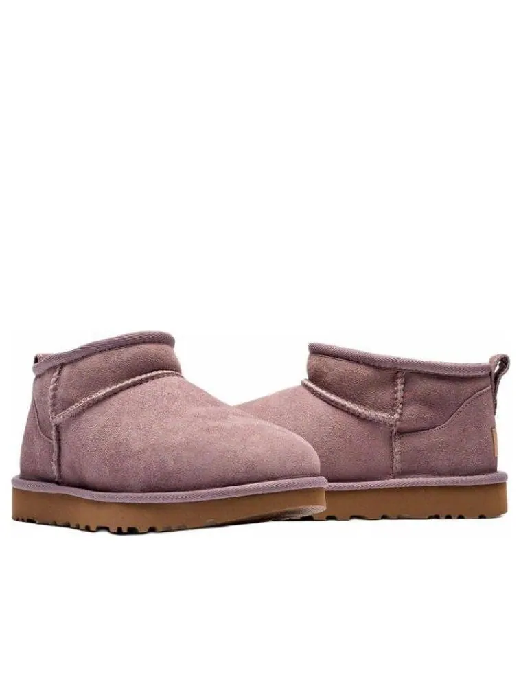 (WMNS) UGG Classic Ultra Mini 'Sugarplum' — изображение 5 из 5, серебристый