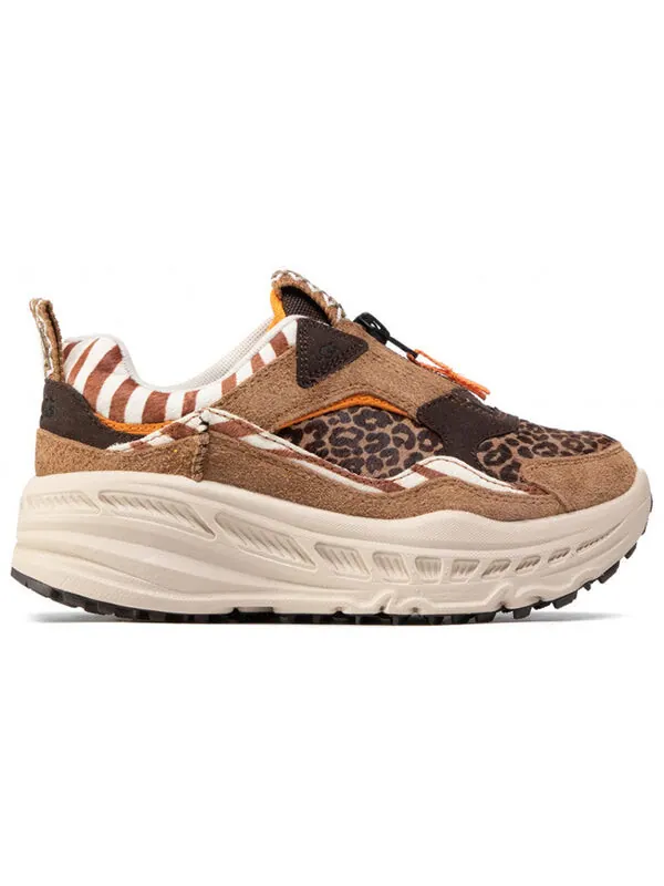Кроссовки zip wild thang 'chestnut' Ugg — изображение 2 из 4, коричневый/мульти