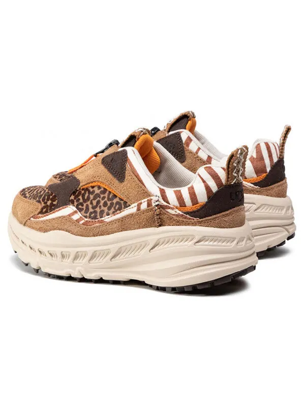 Кроссовки zip wild thang 'chestnut' Ugg — изображение 3 из 4, коричневый/мульти