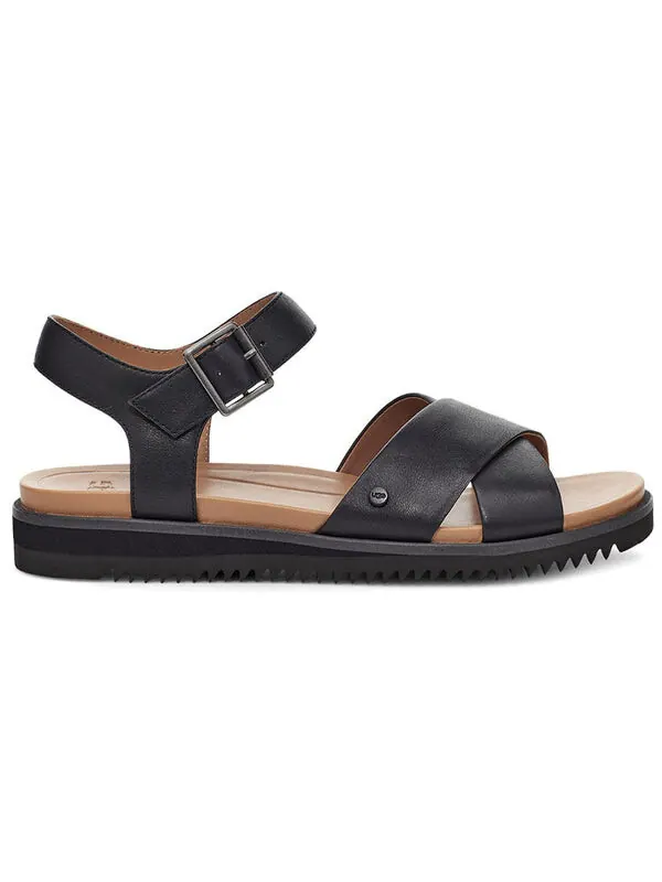 Модные сандалии zoie sandal сандалии коричневые Ugg — изображение 3 из 4, черный/коричневый