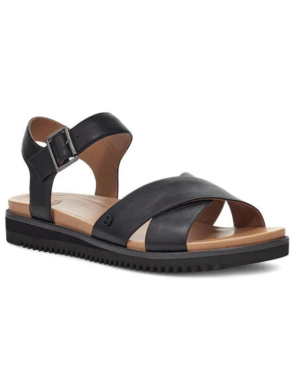 Модные сандалии zoie sandal сандалии коричневые Ugg — изображение 4 из 4, черный/коричневый