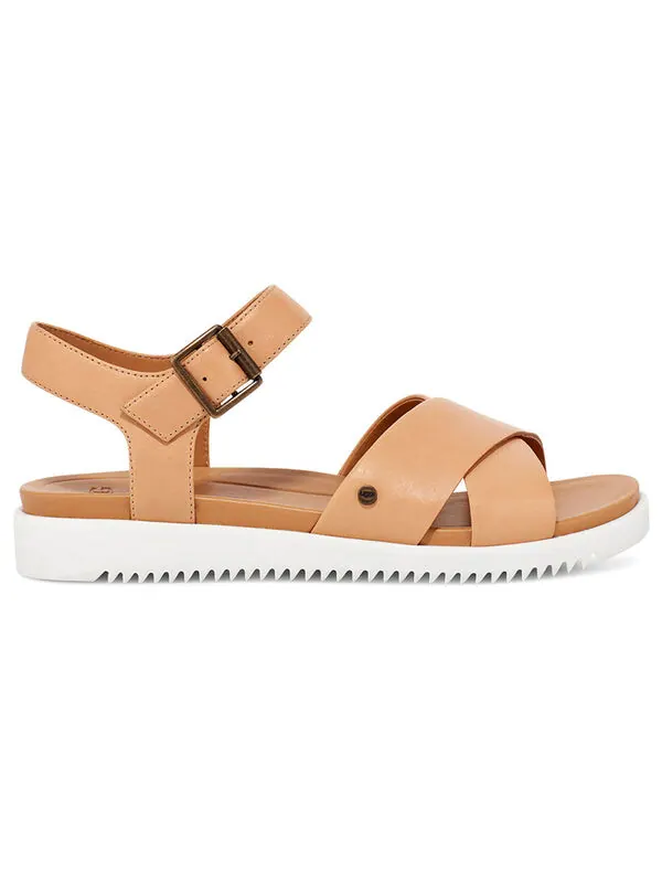 Модные сандалии другие спортивные сандалии Ugg — изображение 3 из 4, белый/коричневый