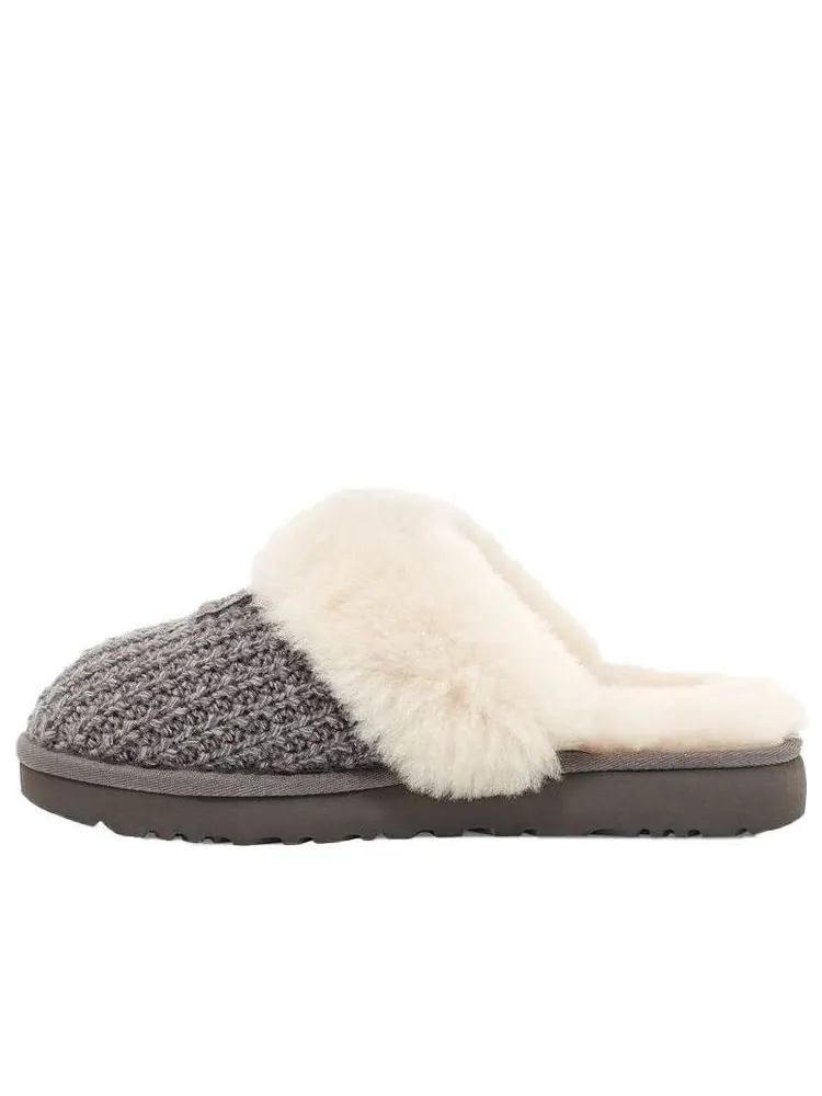 (WMNS) Уютные тапочки UGG цвета «угольный» — изображение 1 из 5, темно-серый