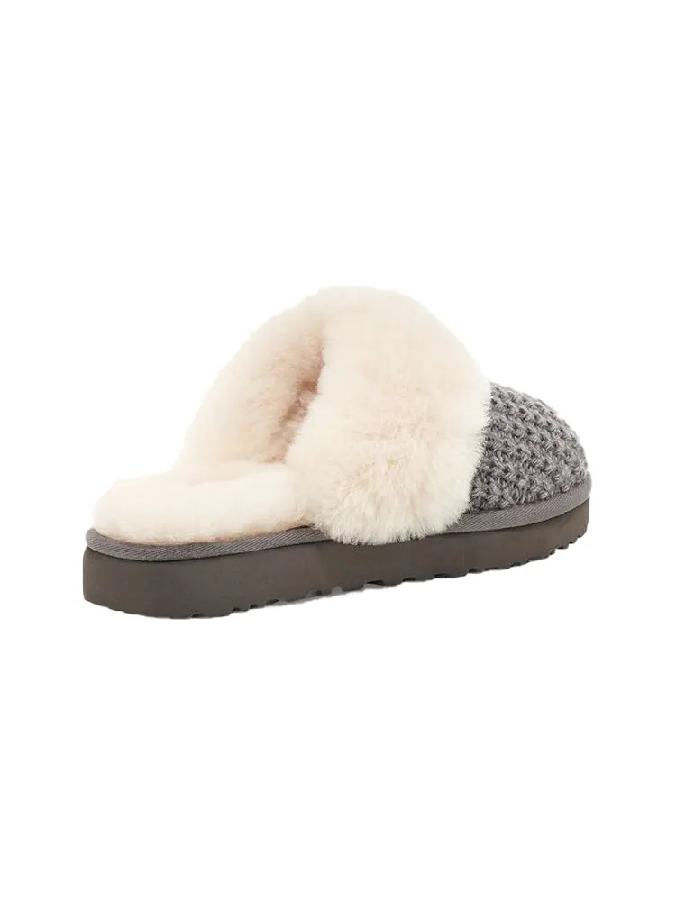 (WMNS) Уютные тапочки UGG цвета «угольный» — изображение 3 из 5, темно-серый