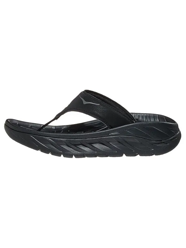 Кроссовки ora recovery flip slide 'black dark gull grey' Hoka One One — изображение 2 из 4, черный