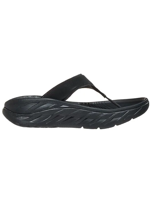 Кроссовки ora recovery flip slide 'black dark gull grey' Hoka One One — изображение 3 из 4, черный