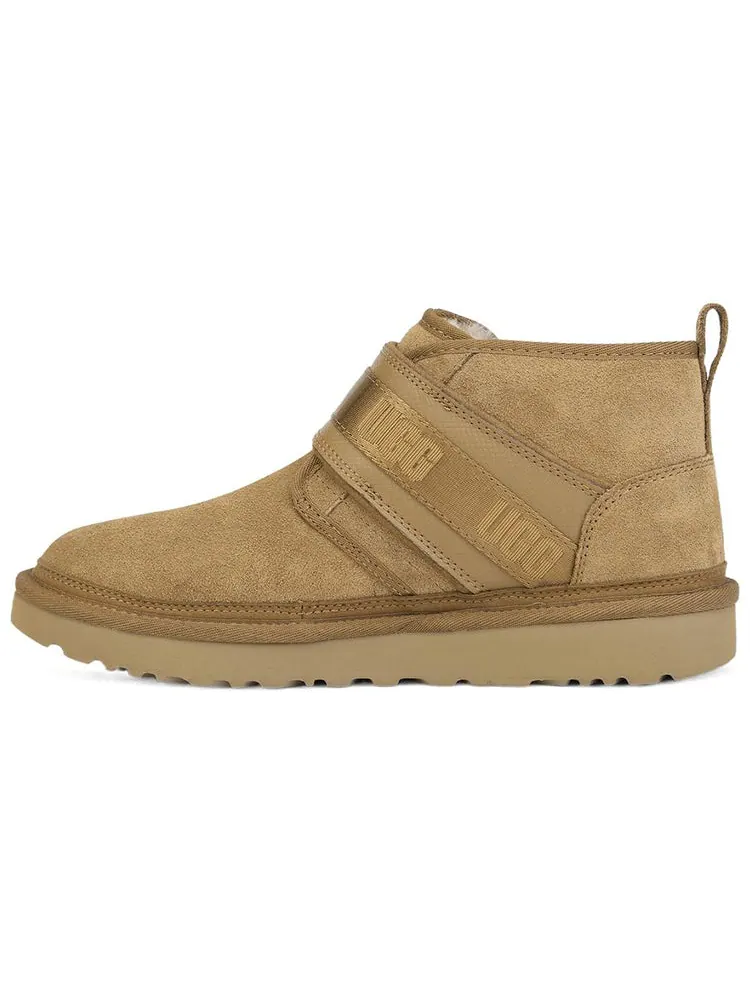 Мужские зимние ботинки UGG Neumel Snapback замшевые с ремешком — изображение 2 из 7, коричневый