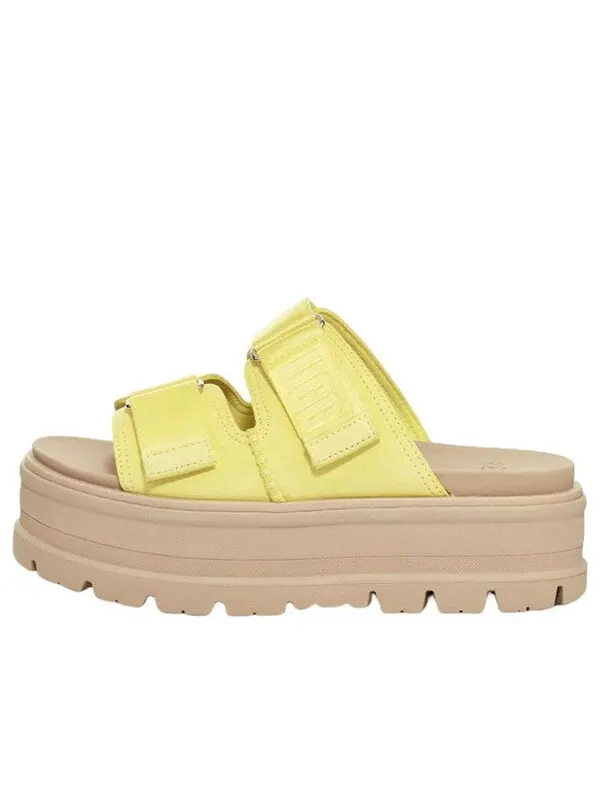 Тапочки clem suede 'yellow' Ugg — изображение 1 из 4, желтый