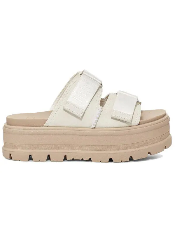 Тапочки clem suede 'white' Ugg — изображение 3 из 4, белый