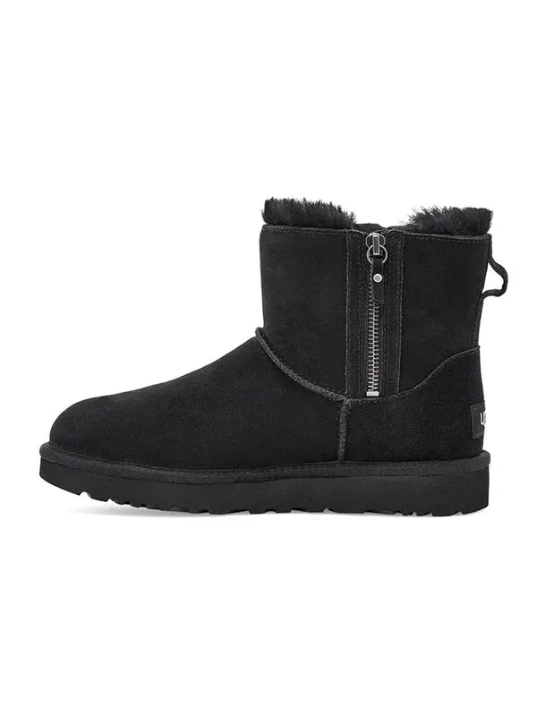 Ботинки зимние UGG с двойной молнией — изображение 2 из 4, черный