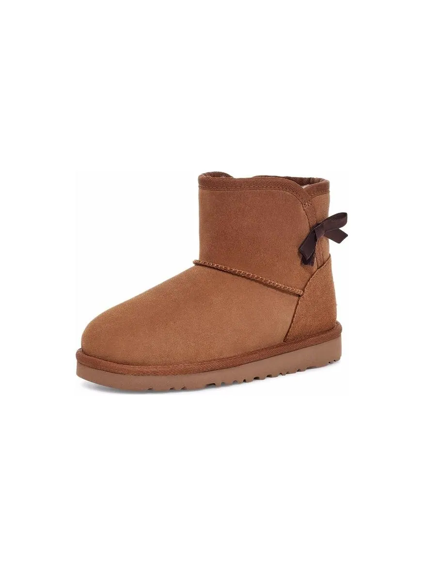 Зимние ботинки UGG Idris Fleece Lined Big Boys Brown — изображение 3 из 5, коричневый