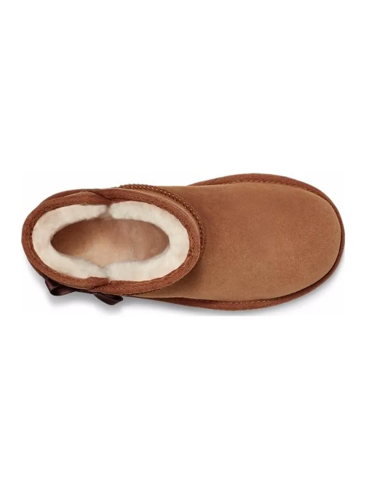 Зимние ботинки UGG Idris Fleece Lined Big Boys Brown — изображение 4 из 5, коричневый